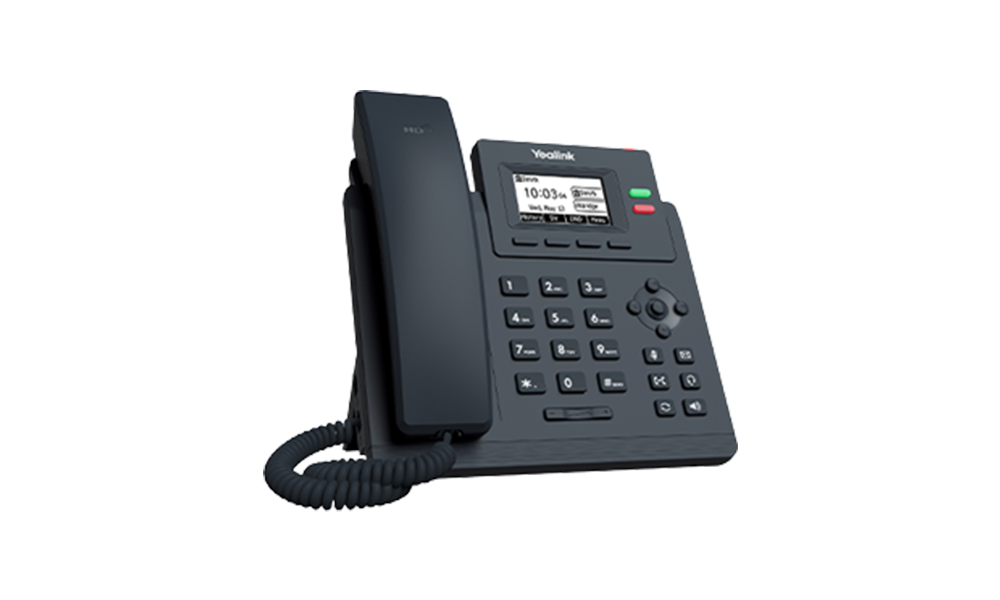 Yealink-T31G-VoIP-SIP-Phone-(SIP-T31G),-2-Lines,-2-x-Gigabit-Ports,-PoE,-2.3-inch-Greyscale-LCD-Display.