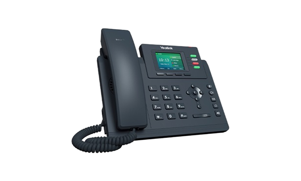 Yealink-T33G-VoIP-SIP-Phone-(SIP-T33G),-4-Lines,-2-x-Gigabit-Ports,-PoE,-2.4-inch-Colour-Display..