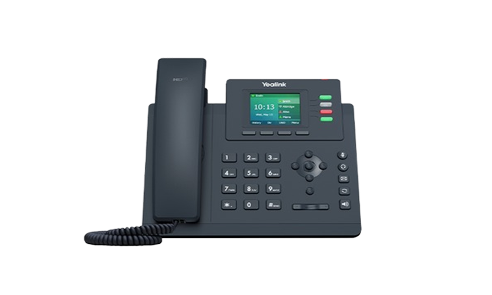 Yealink-T33G-VoIP-SIP-Phone-(SIP-T33G),-4-Lines,-2-x-Gigabit-Ports,-PoE,-2.4-inch-Colour-Display