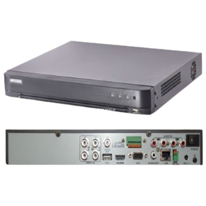 Hikvision AcuSense iDS-7204HUHI-K1-4S 5MP 4 Channel TVI, DVR & NVR Tribrid CCTV Recorder