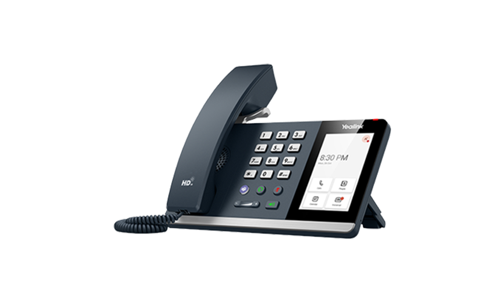 Yealink-MP54-TEAMS-VoIP-SIP-Phone-for-Microsoft-Teams,-2-x-Gigabit-Ports,-PoE,-4-inch-LCD-Touchscreen-Display