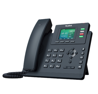 Yealink T33P VoIP SIP Phone SIP-T33P, 4-Lines, 2 x Ethernet Ports, PoE, 2.4-inch Colour Display 42.98