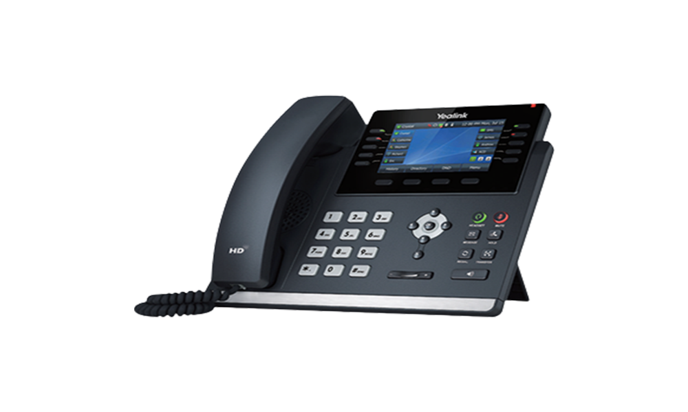 Yealink-T46U-VoIP-SIP-Phone-(SIP-T46U),-16-Lines,-2-x-Gigabit-Ports,-PoE,-4.3-inch-Colour-Display