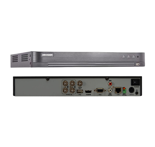DS-7204HTHI-K1 8MP 4 Channel TVI, DVR & NVR Tribrid CCTV Recorder