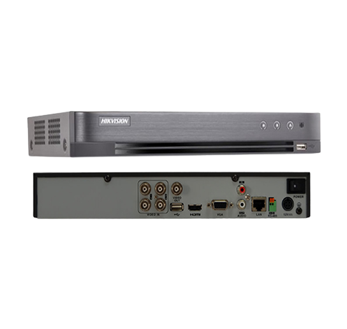 DS-7204HQHI-K1/P 4 Channel Turbo HD 4.0 with POC, DVR & NVR Tribrid CCTV Recorder