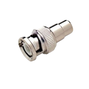 BNC Male to RCA Phono Female Connector for CCTV Cable