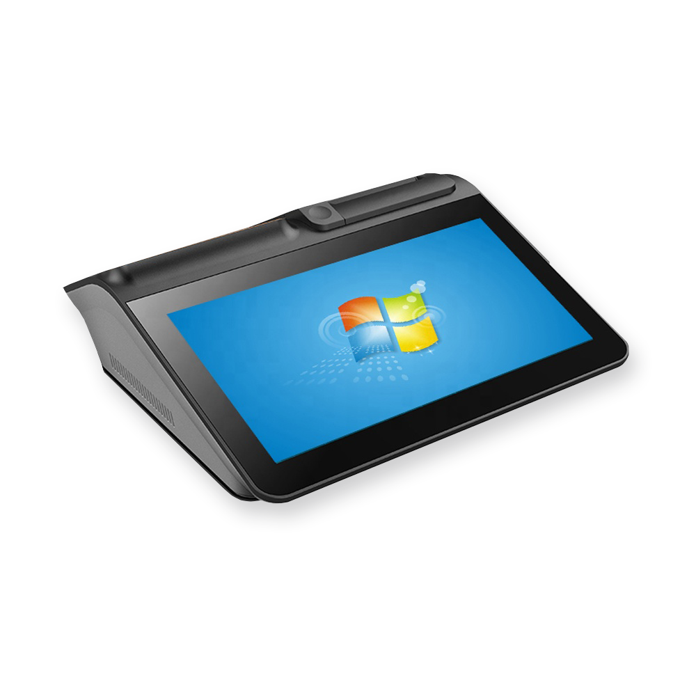 Cheap 11.6 Touch Screen 8GB RAM Windows 1900 Mini POS Cash Register with 80mm Printer 2
